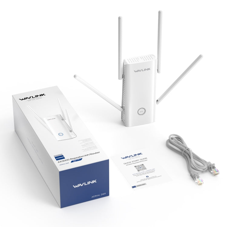 Rynx | Wavlink WN583AX3 AX3000 Dual Band WiFi Repeater/AP/Router/Mesh Mode WiFi Extender, Socket:EU Socket