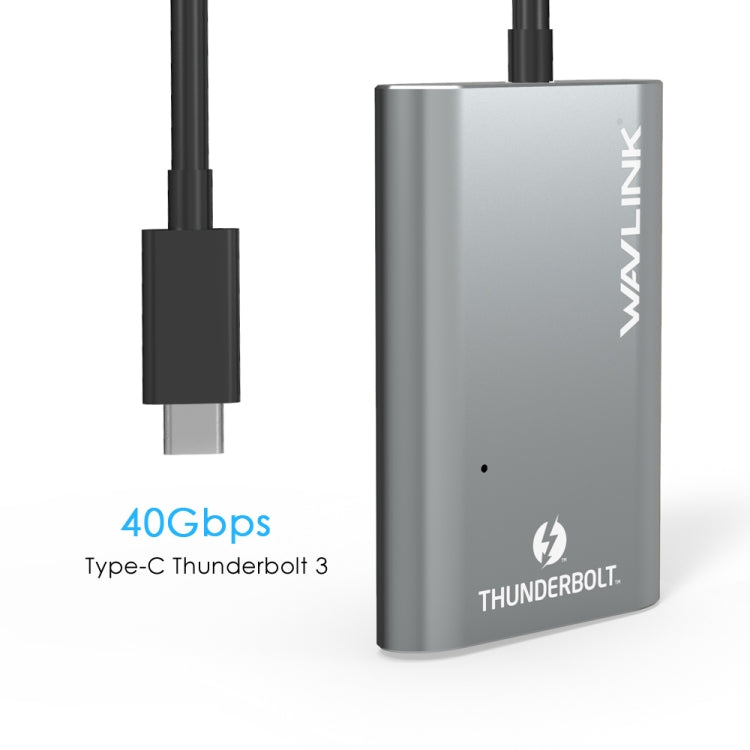 Rynx | WAVLINK UTA21D DP 4K/5K/8K Video Thunderbolt 3 Type-C to Dual DisplayPort Adapter