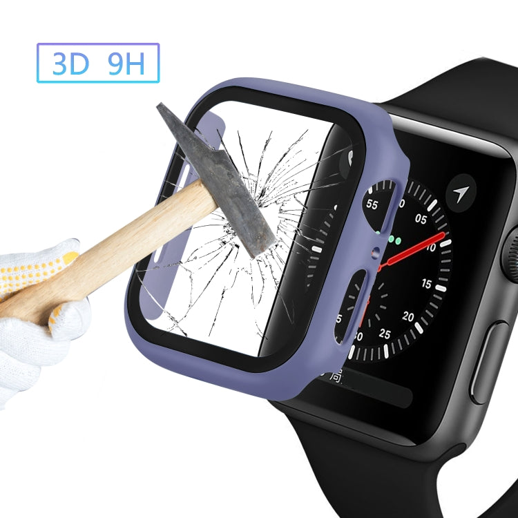 Rynx | ENKAY Hat-prince Full Protection PC Case + Tempered Glass Protection for Apple Watch Series 5 / 4 40mm (Blue)