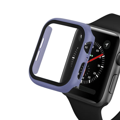 Rynx | ENKAY Hat-prince Full Protection PC Case + Tempered Glass Protection for Apple Watch Series 5 / 4 40mm (Blue)