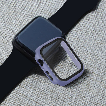 Rynx | ENKAY Hat-prince Full Protection PC Case + Tempered Glass Protection for Apple Watch Series 5 / 4 40mm (Blue)