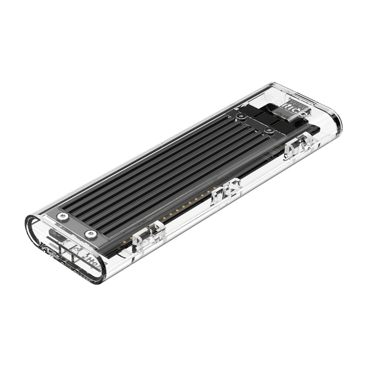 Rynx | ORICO TCM2F-C3 NGFF M.2 Hard Drive Enclosure, tool-free Type-C connection, transparent hard drive box