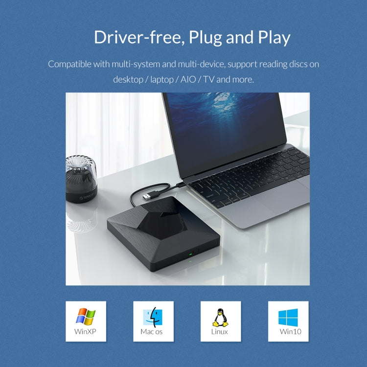 Rynx | ORICO XD007 USB3.0 External CD Drive