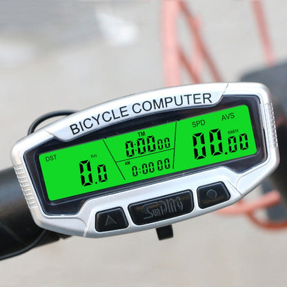 Rynx | SUNDING SD-558C Bicycle Computer Wireless Digital LCD Backlight Road Speedometer Stopwatch Speedometer