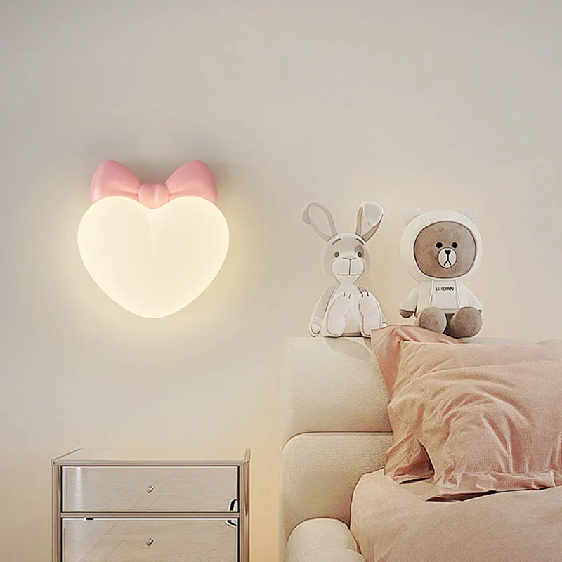 Rynx | LoveLight - Pink Crown Sky Heart Design LED Bed Lamp