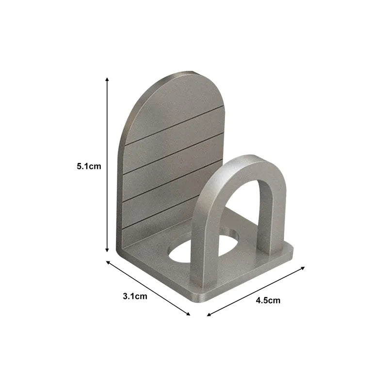 Rynx | Space Aluminium Kitchen Sponge Holder - Efficient Sink Dish Washing and Drain Drying Rack