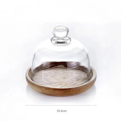 Rynx | Stylish eco-friendly glass storage jars with acacia wood lids for chic kitchen organization