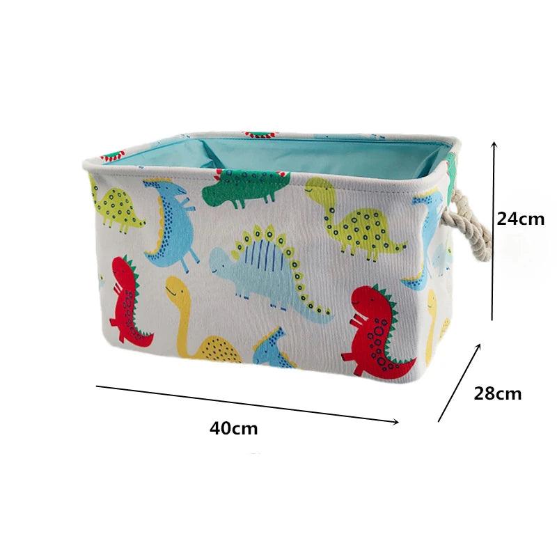 Rynx | Stylish collapsible storage basket made of canvas for children