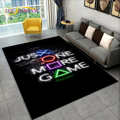 Rynx | Alex 3D Gamer Playmat Carpet - Large Non-Slip Carpet for Kids & Living Room