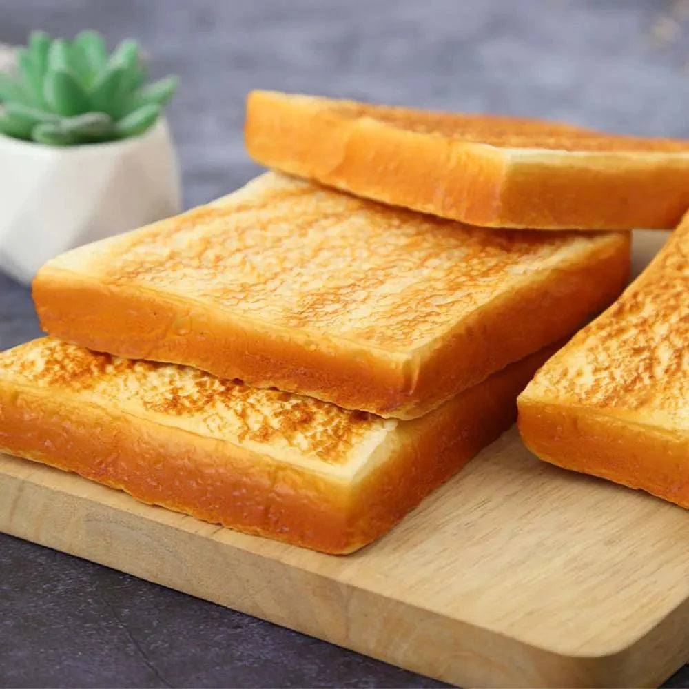 Rynx | Lifelike Toast Bread Dough Donut Model - Perfect Faux Food for Bakery Displays and Kitchen Aesthetics