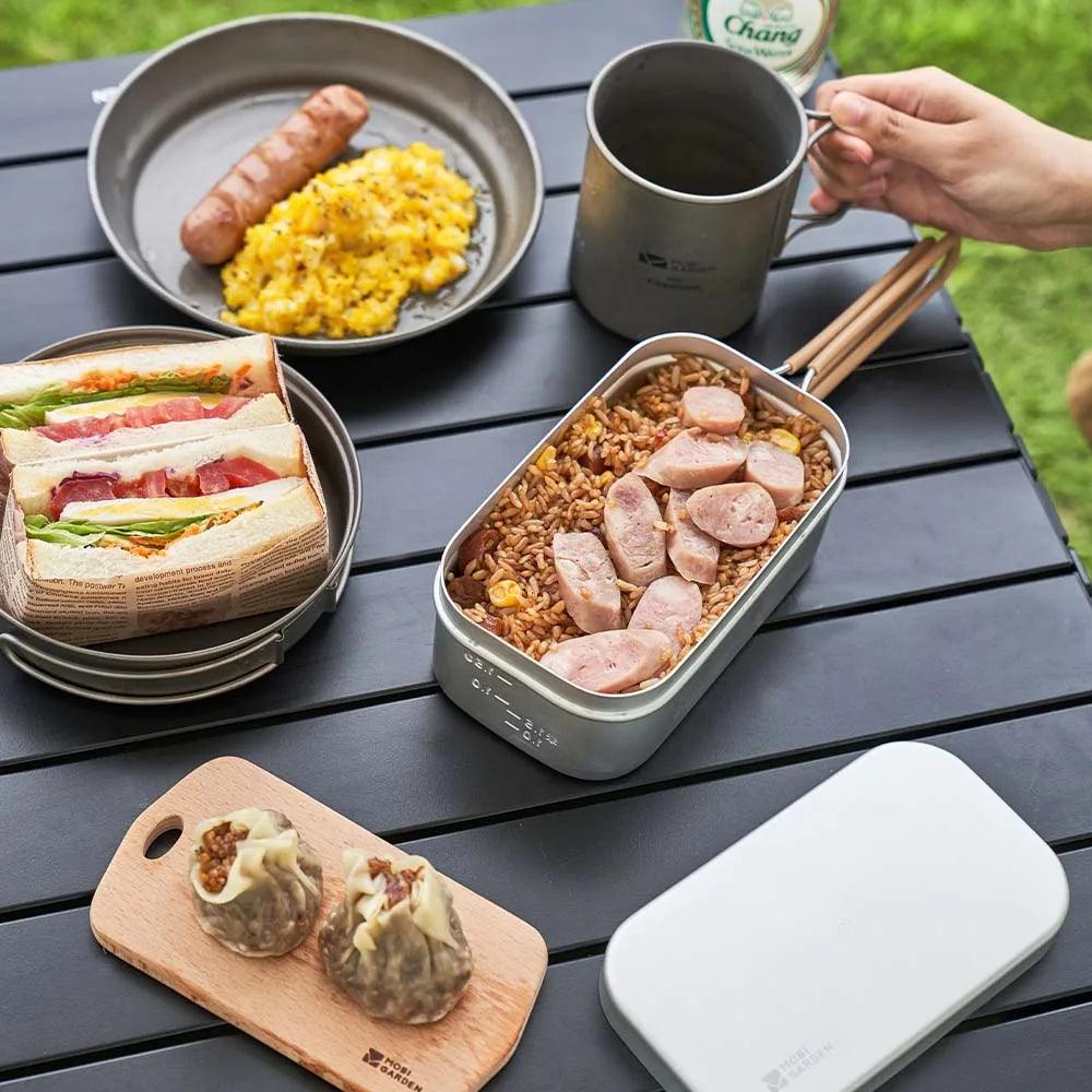Rynx | Portable Aluminum Food Box for Culinary Adventures Outdoors