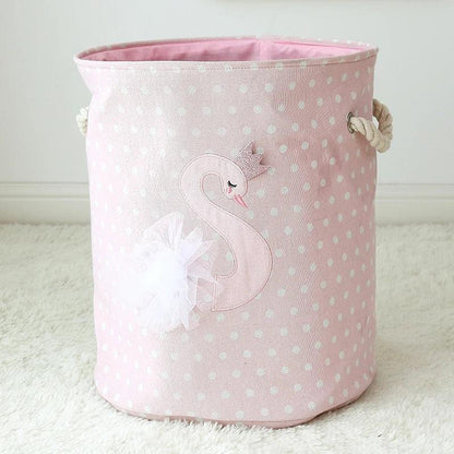 Rynx | Stylish collapsible storage basket made of canvas for children