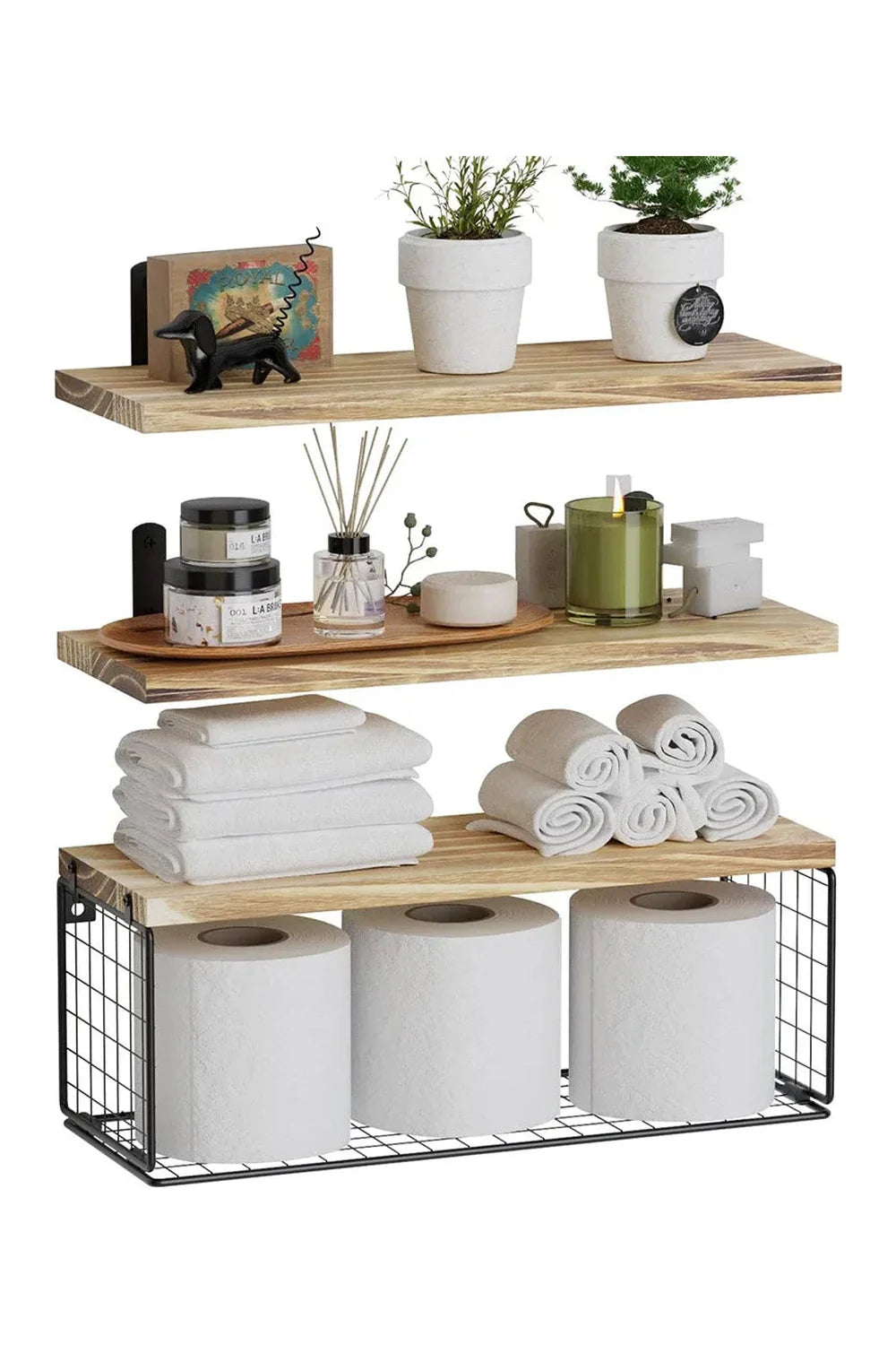 Rynx | floating bathroom shelves