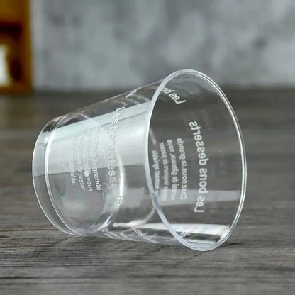 Rynx | Elegant clear dessert cup collection with lids and spoons - Perfect for ice cream, yogurt, and mousse