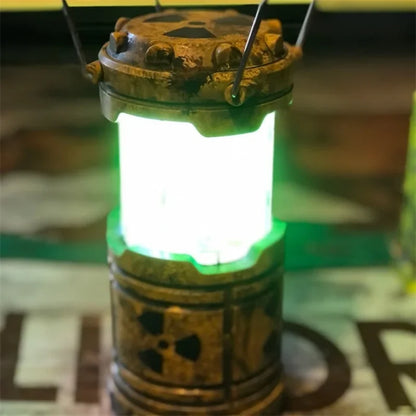 Rynx | Mini Handheld Nuclear Reactor Lantern Toy - Doomsday Simulation Illuminator Gift with Push Reaction Feature