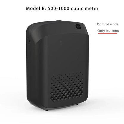 Rynx | Wall Mounted Room Fragrance Diffuser - Bluetooth Essential Oils Diffuser with Built-in Fan, Electric Air Freshener for Home and Hotels