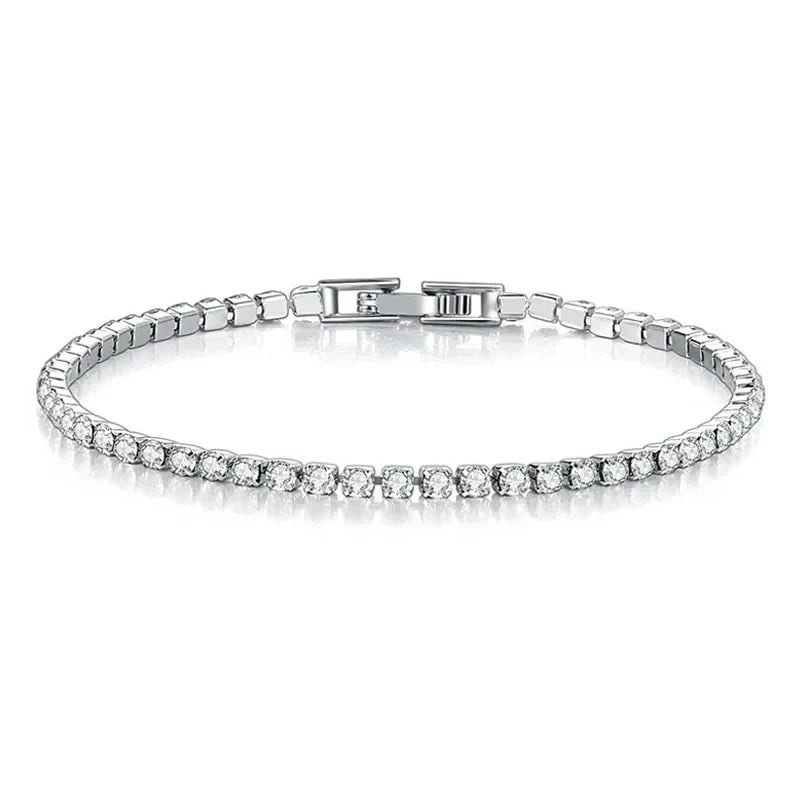 RYNX | Tennis Bracelet – Shine With Attitude: Elegance In Sterling Silver And Hip-Hop Flair!