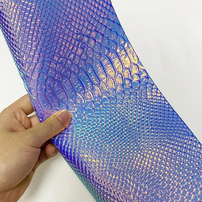 Rynx | Iridescent Dragon Scale Leather for enchanting DIY creations