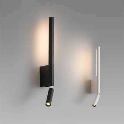 RYNX | Modern LED wall lamp for bedroom, adjustable hotel-style wall light