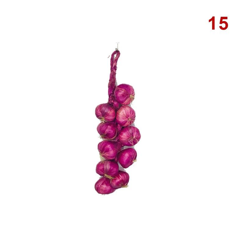 Rynx | Realistic Hanging Foam Fruit and Seafood Decoration for Home and Event Enhancement