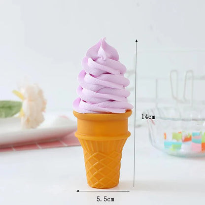 Rynx | lifelike decorative ice cream cone replica for photography and shop displays