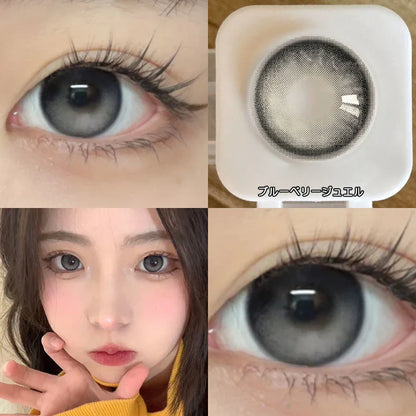 Rynx | 1Pair Myopia Colored Contact Lenses for Eyes Fashion High Quality Beauty Pupil Student Color Cosmetic