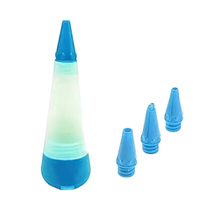 Rynx | Silicone Food Writing Pen and Decorating Tools - Ideal for Chocolate, Cake Mold, Cream Cup, Cookie Icing, Piping, Pastry Nozzles, and Kitchen Accessories