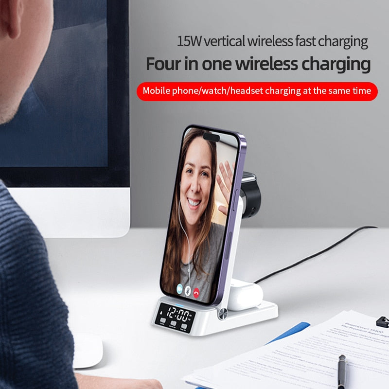 Rynx | 4in1 Foldable Fast Wireless Charging Dock
