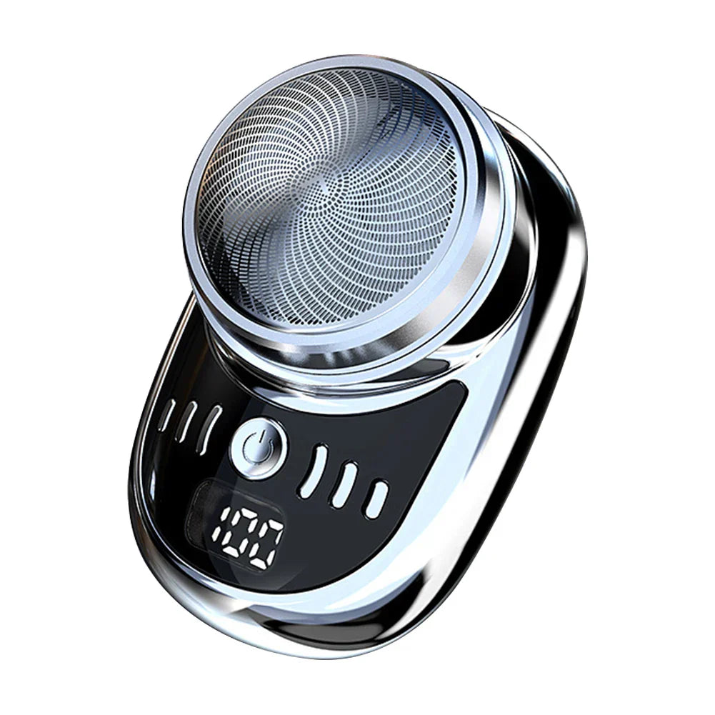 RYNX | Mini Rechargeable Shaver for Travel Silver