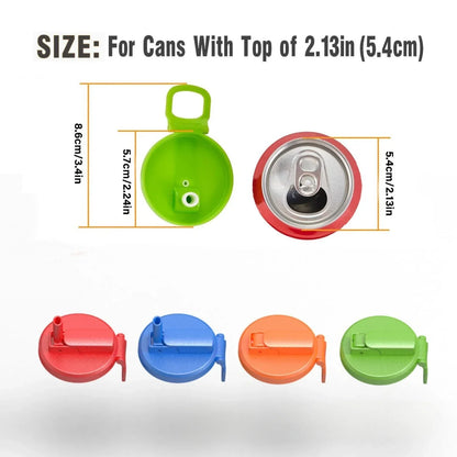 Rynx | No-Split Travel Reusable Soda Can Lid Cover