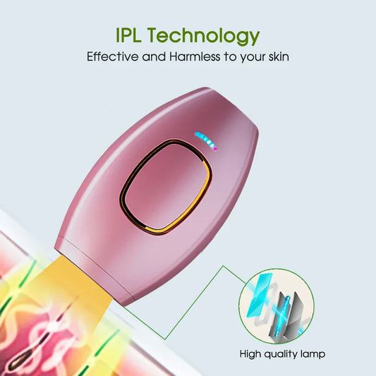 RYNX | Bikini Ipl 500,000 Flash Epilator Impulse Permanent Laser Epilator Painless For Women Hair Removal Home Use Devices