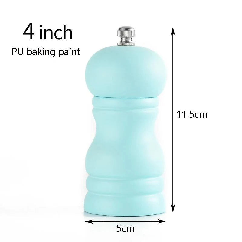 Rynx | Elegant adjustable salt and pepper mill set made of solid wood for outdoor dining