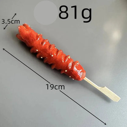 Rynx | Japanese BBQ Skewer Simulation Model - Fake Food Display Prop for Kitchen and Night Market