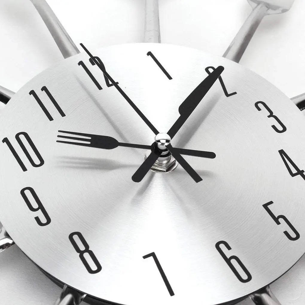 Rynx | Bestek Design Wall Clock - Stylish - Functional - Perfect for Kitchen