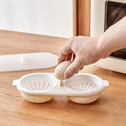 Rynx | Double Space Durable Microwave Egg Maker