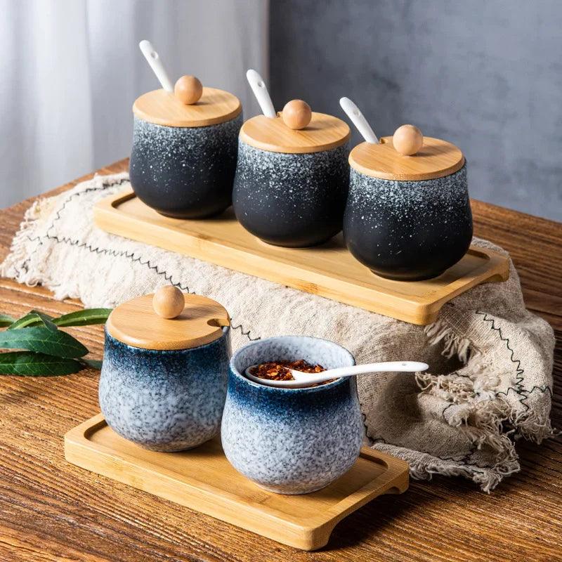 Rynx | Exquisite Japanese Ceramic Spice Collection for Culinary Excellence