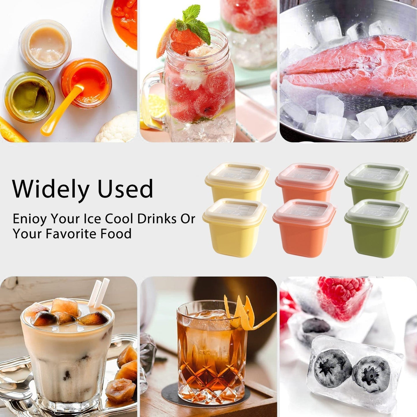 Rynx | Stackable Ice Cube Maker Set