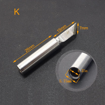 Rynx | 10pcs 900M Soldering Iron Tips Set | Internal Heated Welding Nozzle | Lead-Free Solder Heads for Solder Irons