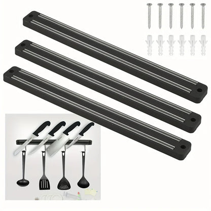 Rynx | Versatile Magnetic Wall-Mounted Knife Holder and Storage Rack for Kitchen and Warehouse Tools