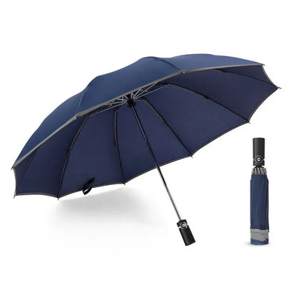Rynx | Stay Dry and Stylish with our Inverted Umbrella – Windproof, Folding, and Reflective!
