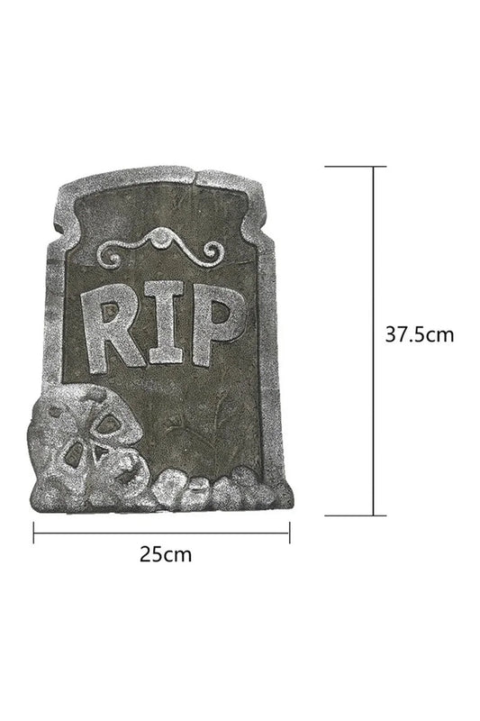 Rynx | Skull RIP Garden Tombstone