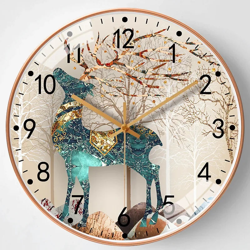 Rynx | ScandiTick Elegant Wall Clock – Modern Design for Every Interior