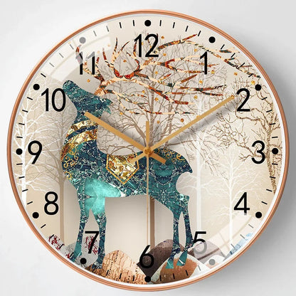 Rynx | ScandiTick Elegant Wall Clock – Modern Design for Every Interior