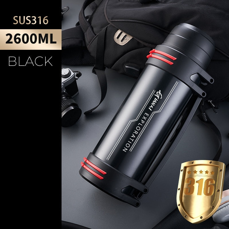 Rynx | Giant Drink Stainless Steel Thermos Bottle