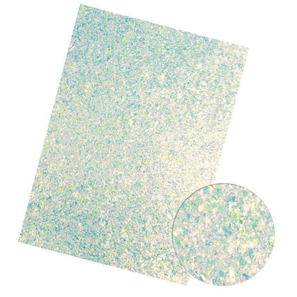 Rynx | Iridescent Rainbow Glitter Vinyl Craft Roll - Creative Gloss Set