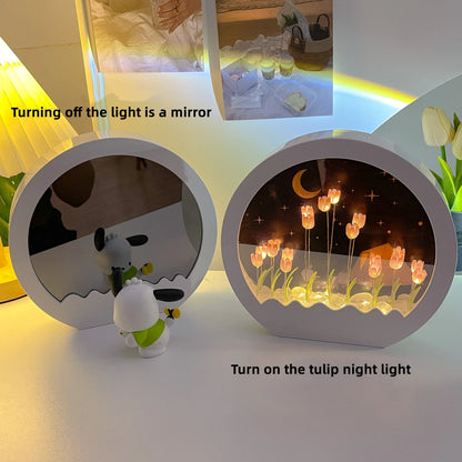 Rynx | DIY Twilight Tulips Mirror