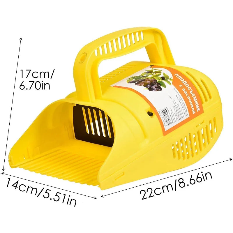 Rynx | Portable Ergonomic Garden Tool for Fruit Picking | Easy-to-Use Professional Berry Picker with Outdoor Handle | Practical Home Accessories