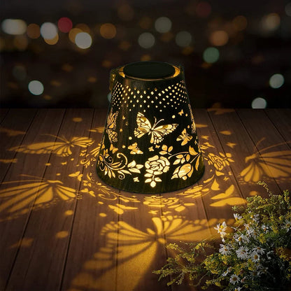 Rynx | Solar Floral Butterfly Hollow Latern Light