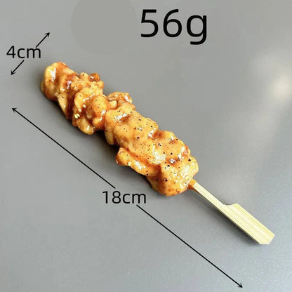 Rynx | Japanese BBQ Skewer Simulation Model - Fake Food Display Prop for Kitchen and Night Market