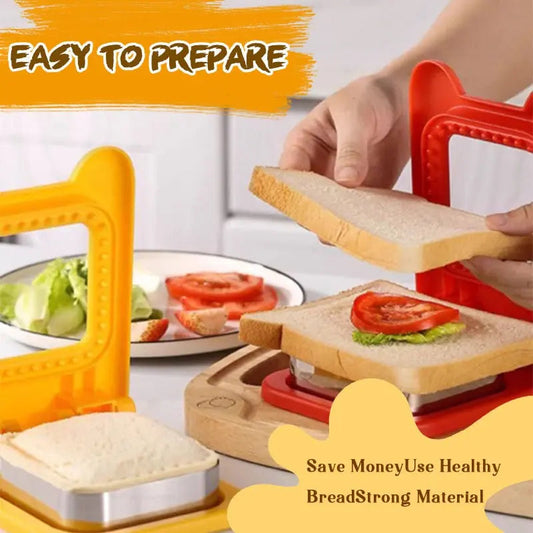 Rynx | Sandwich Cutter with Sealing – Child-Friendly DIY Set made of Stainless Steel